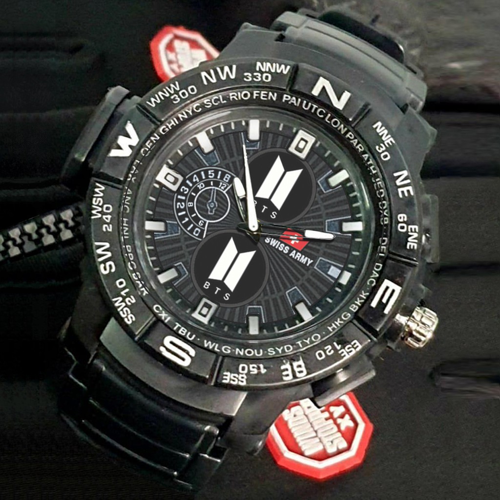 (EXCLUSIVE) Jam Tangan BTS -  Sport Bagus