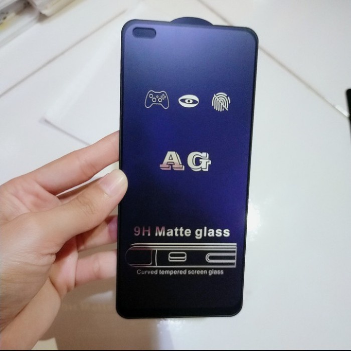 TEMPERED GLASS ANTI BLUE MATTE REALME C1 C2 C3 C11 C12 C15 C20 C21 C25 C21Y C25Y C25S C30 C30S C31 C33 C35 C55 GT NEO 3 GT MASTER