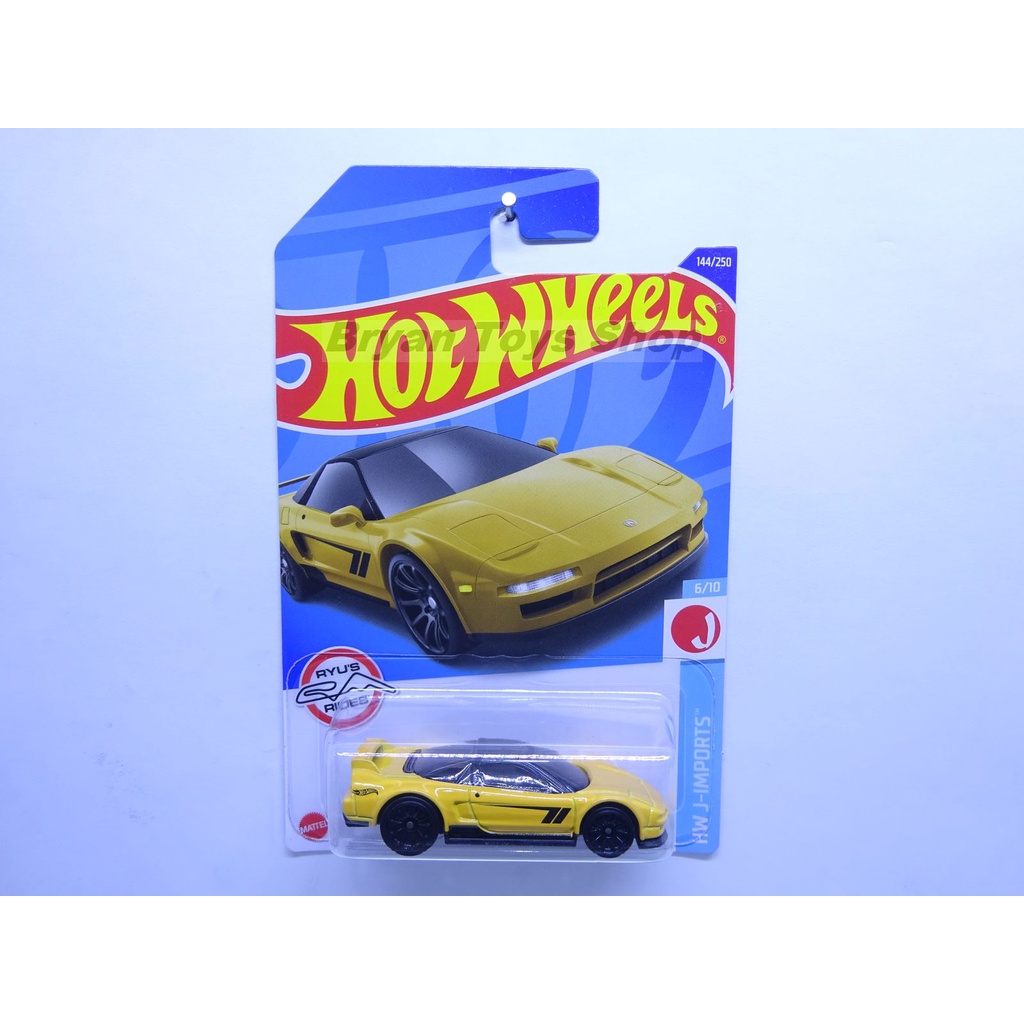 Hot Wheels 90 Acura NSX Kuning - New