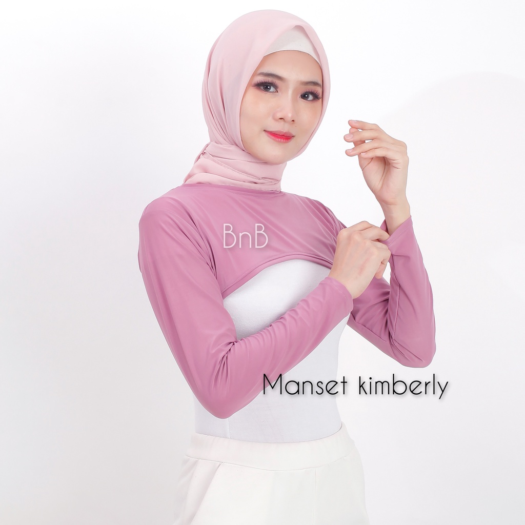 Manset Tangan Balero Lengan Croptop Manset Sambung Kimberly