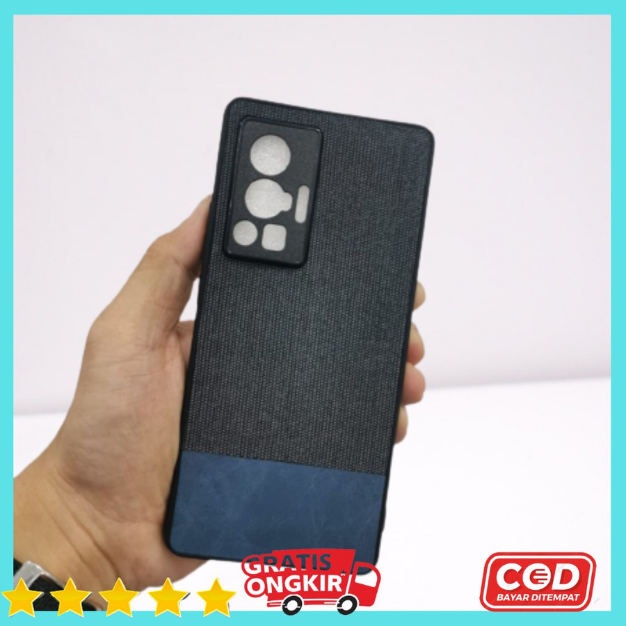 PREMIUM CASE VIVO X70 PRO CASE DENIM COVER- VIVO X70 PRO