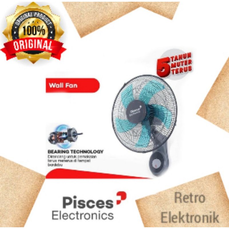 Kipas Dinding / Wall Fan Pisces 16" Bearing