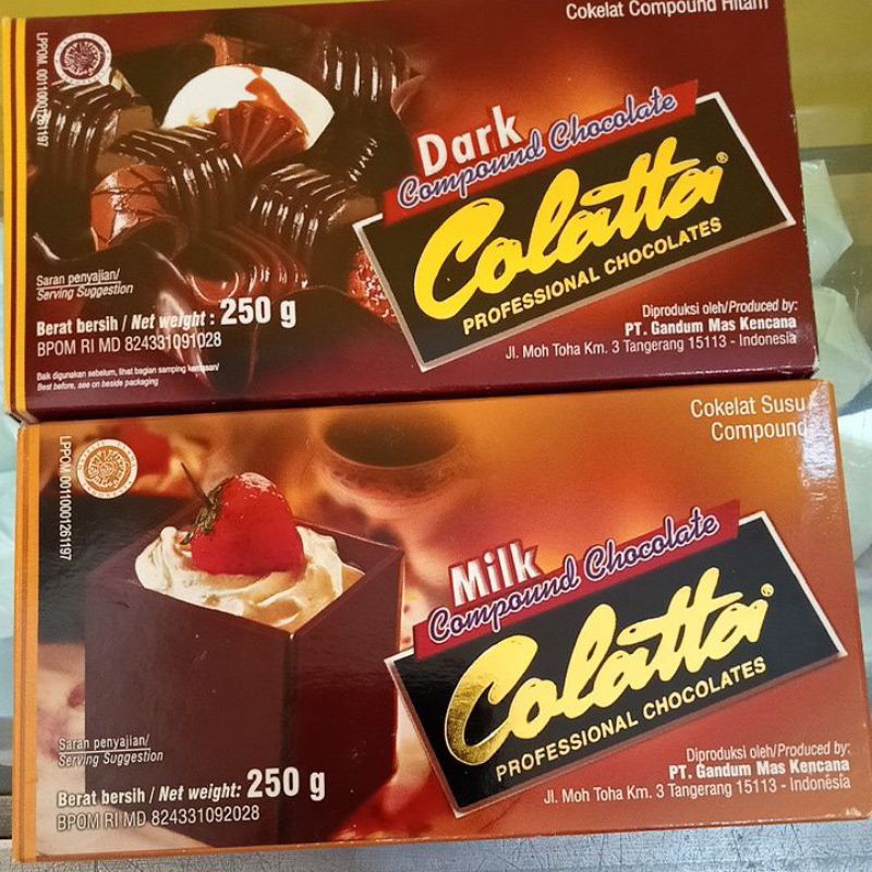 

Colatta Chocolate Compound - 250gr