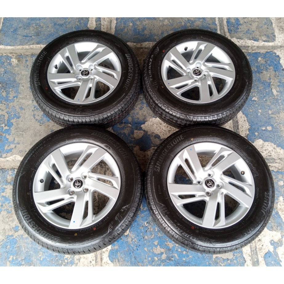 velg seken bekas raize ring 16x6 pcd 4x100 seken bekas plus ban kodnisi 90%