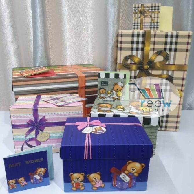 

Box Kotak Souvenir Packaging Kado Hadiah Hampers Karakter