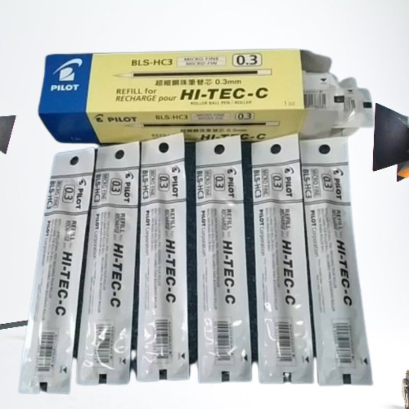 

Refil Isi Pen Pilot Hi Tec C 0,3 mm Hitec Hitech C asli murah