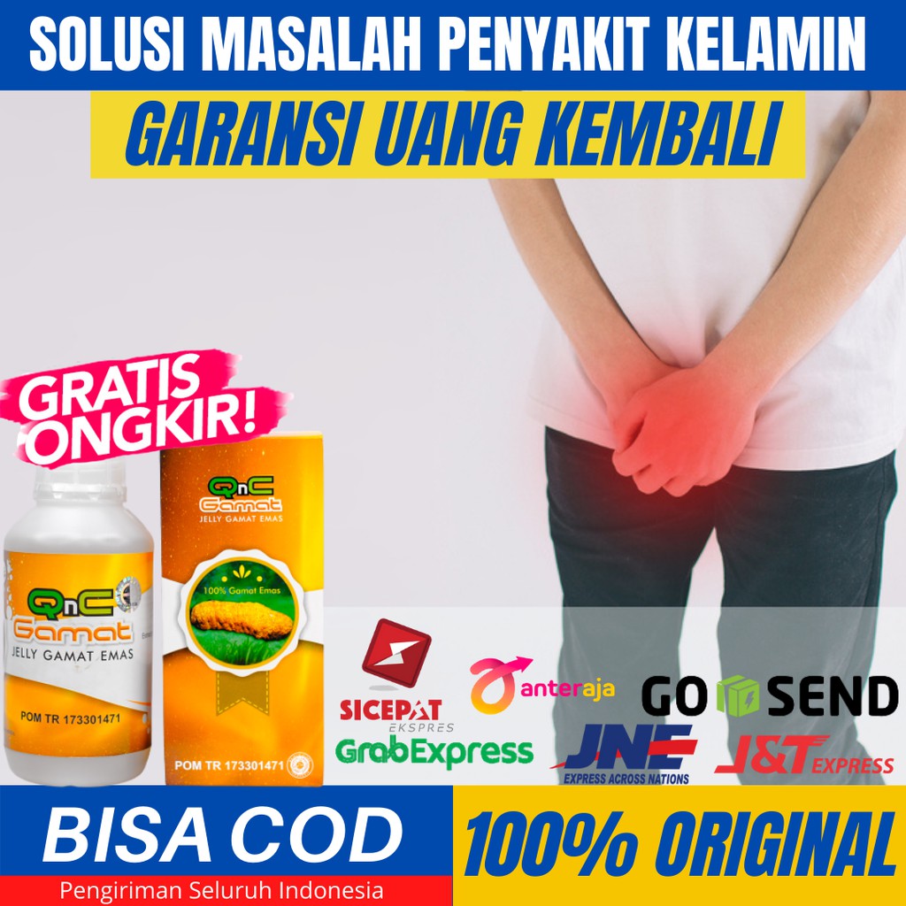 Salep Untuk Pemyakit Kelamin_Salep Oles pengerinh Luka_Pria dan Wnita_QnC Jelly Gamat
