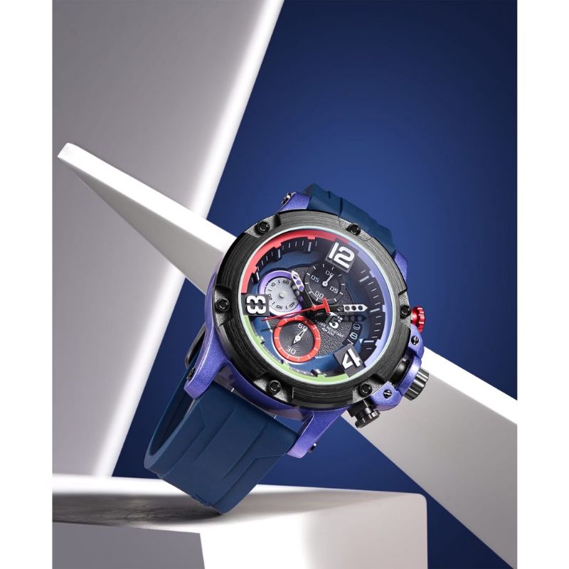 T5H3885G CHRONOGRAPH TANGGAL AKTIF INCLUDE BOX DAN PAPER BAG