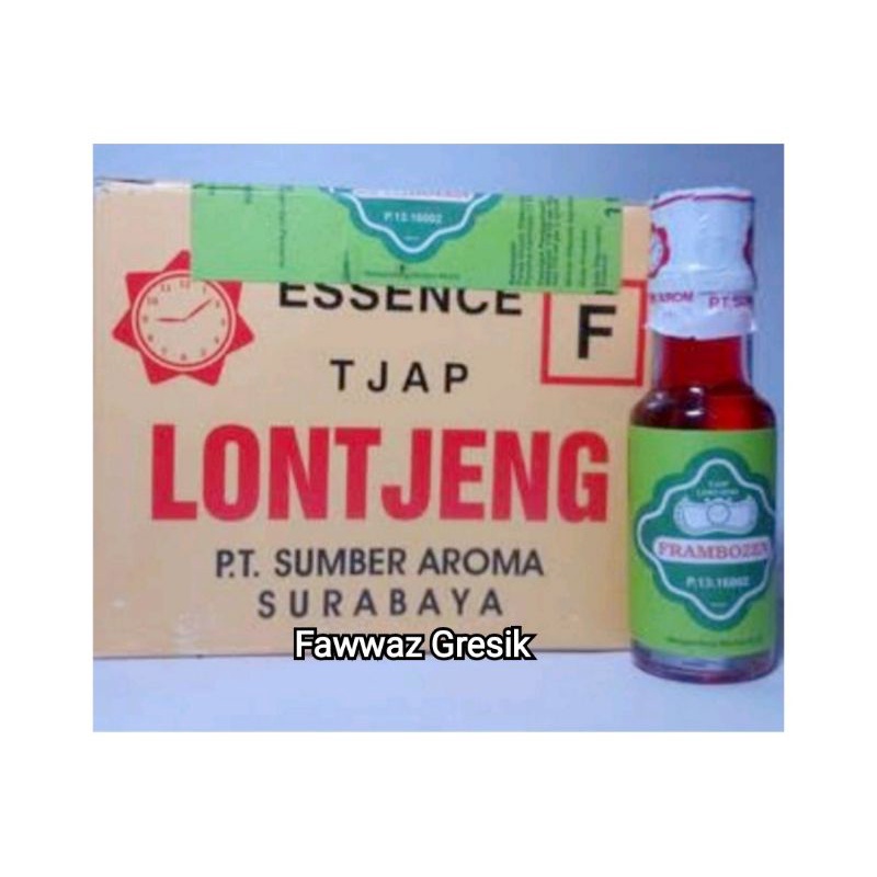 Frambozen LONTJENG / Sirup Frambozen LONCENG / ESSENCE LONTJENG / Perasa perisa pewarna