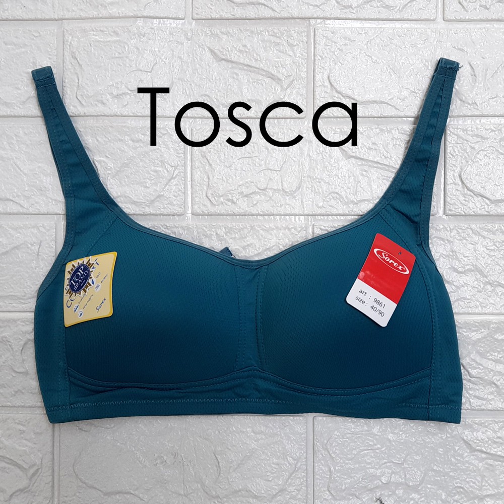 BRA EXTRA COMFORT SOREX 9861 BH Super Nyaman sz 34 36 38 40  busa tipis tanpa kawat BTK