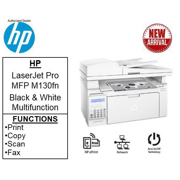 PRINTER HP LASER JET M 130 FN  ALL IN ONE / HP LASERJET  M130FN / M 130FN AIO PRINT  SCAN COPY GARANSI RESMI