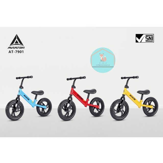 Sepeda Keseimbangan Anak Aviator AT 7901 Balance Bike
