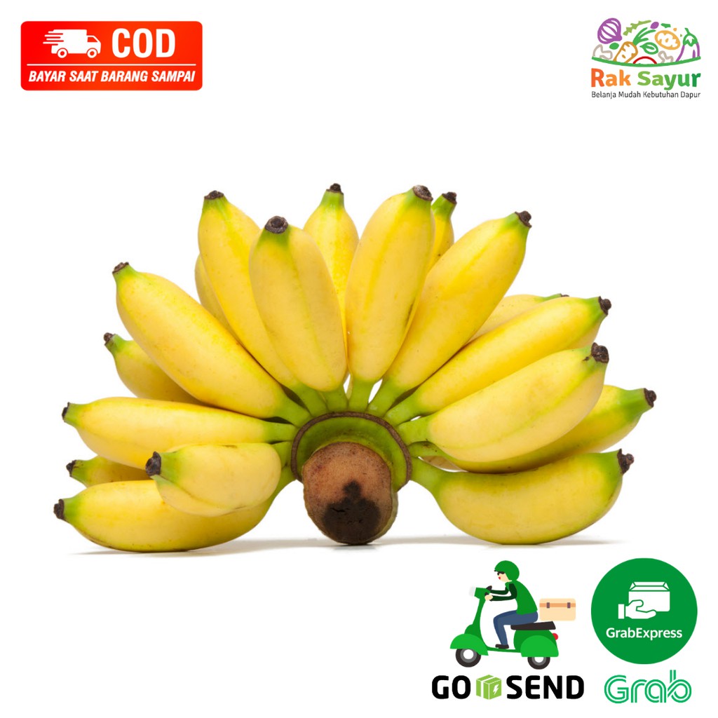 

Buah Pisang Mas Segar Per Sisir Buah Manisan Fresh Rak Sayur Padang