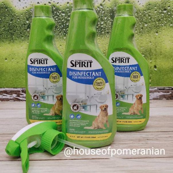 Terlaku Disinfectant Spray For Household Pet Dog Cat Membunuh Virus Bakteri Penghilang Bau Te Shopee Indonesia