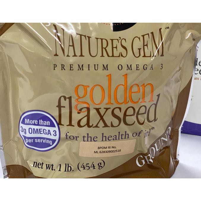 

Paling Laku Golden Flaxseed Natures Gem / Flexseed