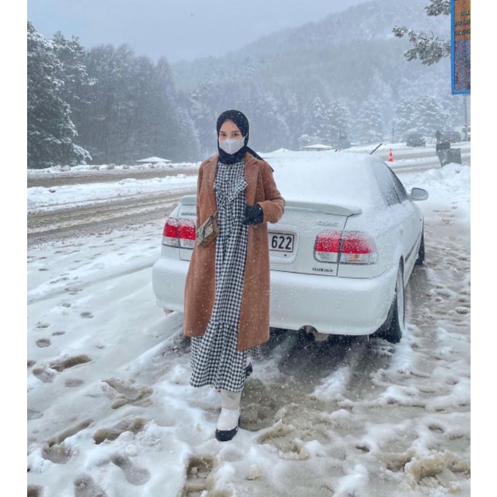 Hayya Gingham Black by Haidee Orlin