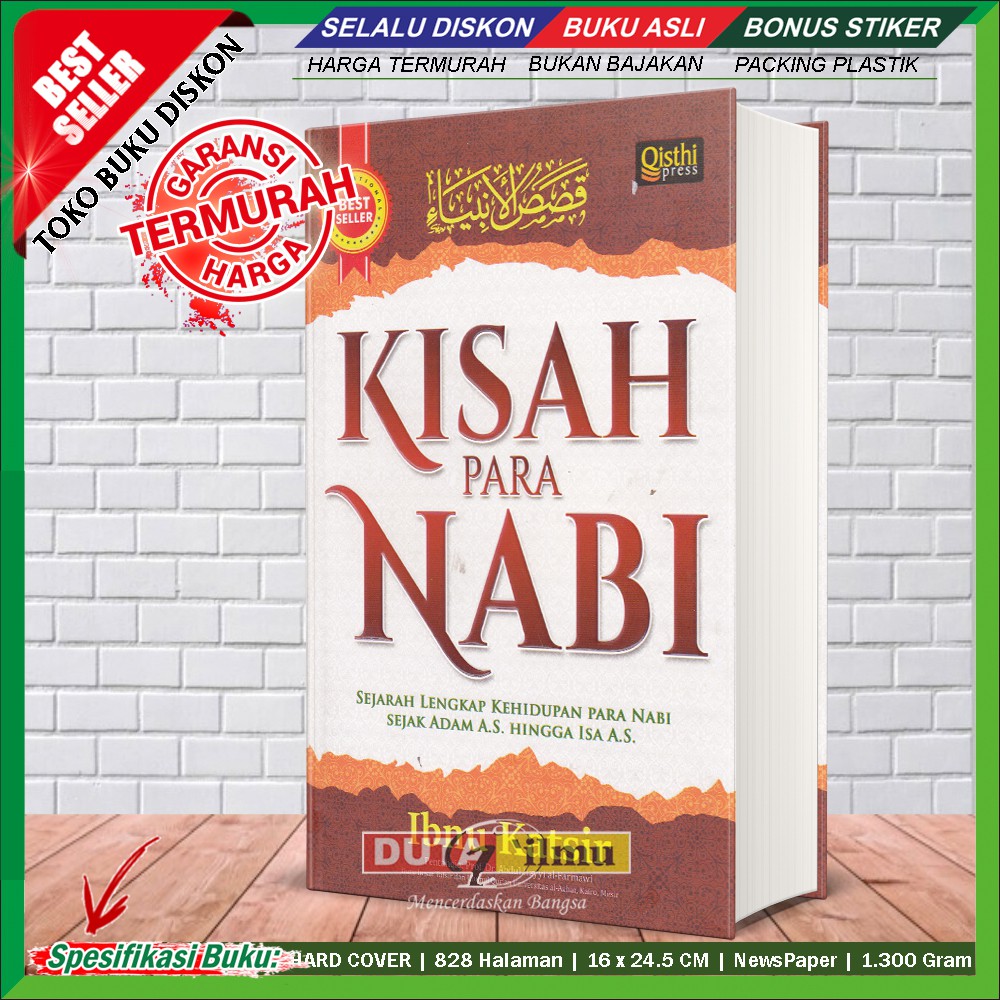 KISAH PARA NABI Sejarah Lengkap Kehidupan Para Nabi - IBNU KATSIR