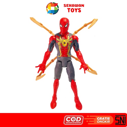 Mainan Koleksi Anak Figure Karakter  Hero/ Mainan Hero Figure Spider 01940