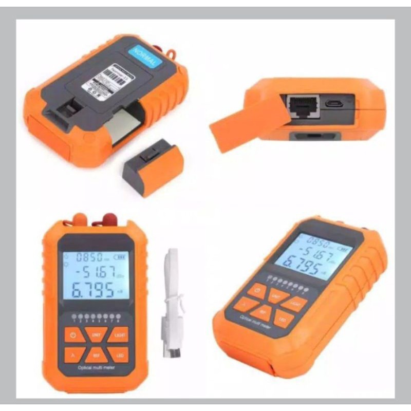 OPM 3 In 1 Optical Power Meter with Lan Tester and vfl function