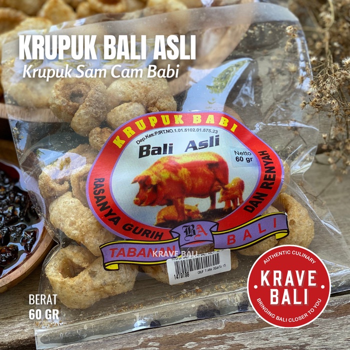

Q12Sa Kerupuk Babi Bali Asli Samcam Dan Kulit 60 Gr - Kulit D51qs448