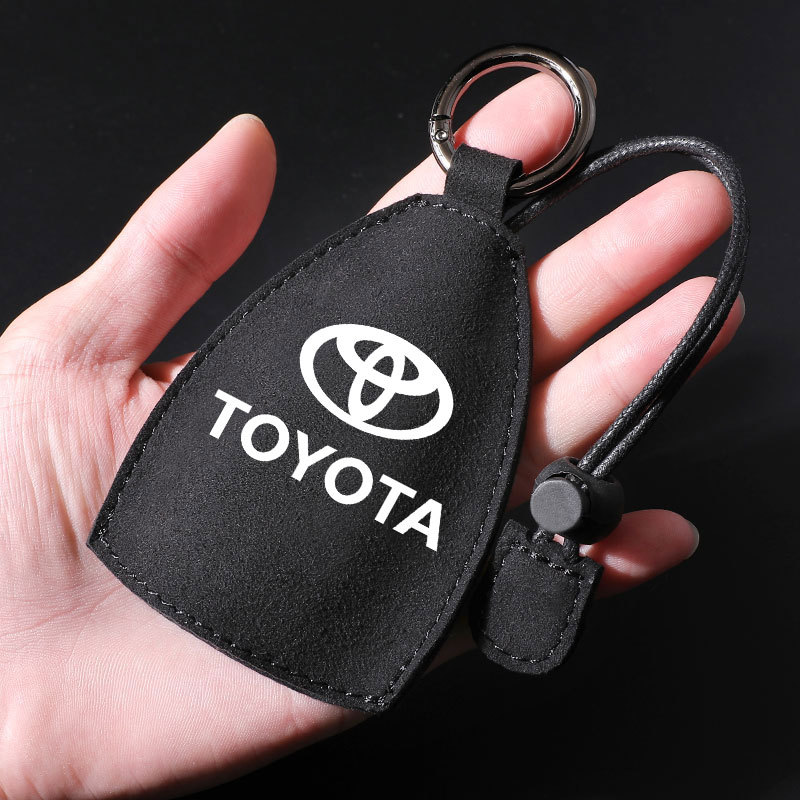 Suede Car key bag Universal fob for Toyota Car Key Case