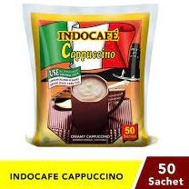 

{D-USQ {♥ Indocafe Cappuccino Pack isi 50 Sachet {⭐️⭐️⭐️⭐️⭐️