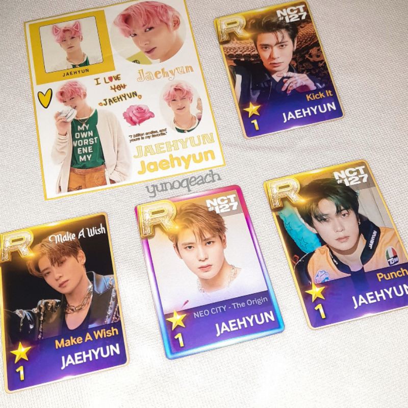 NCT127 JAEHYUN R CARD (CEK DESC)
