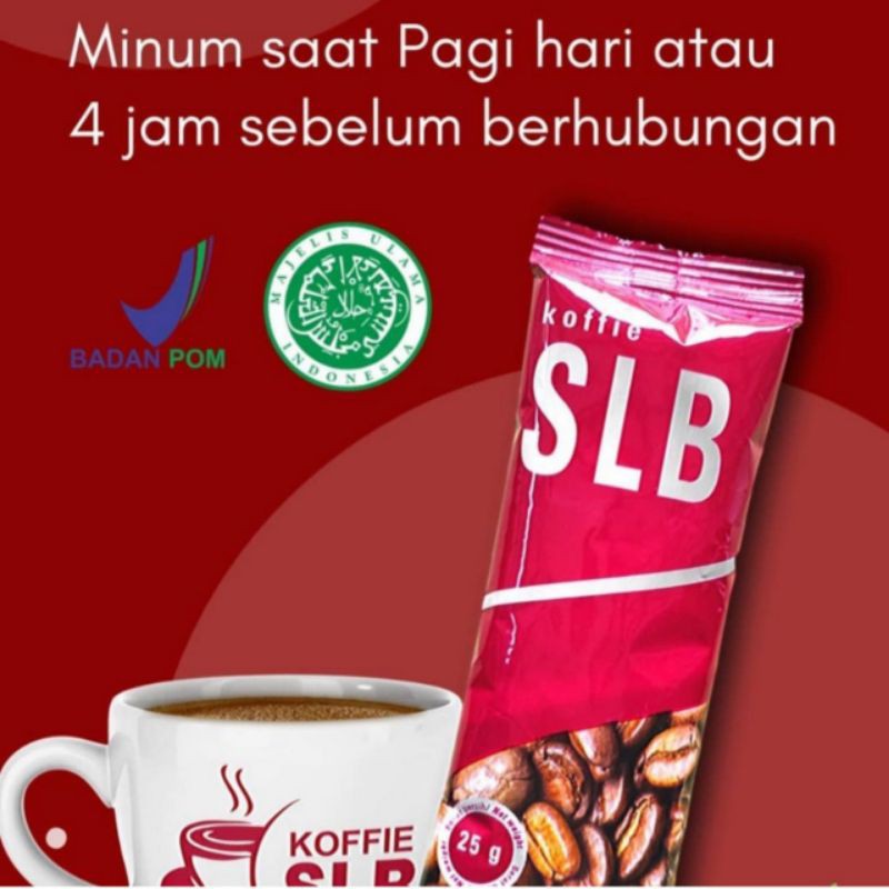 Kopi SLB Original 1 Sachet - Kopi Stamina Pria Wanita - Tahan Lama 3 Hari