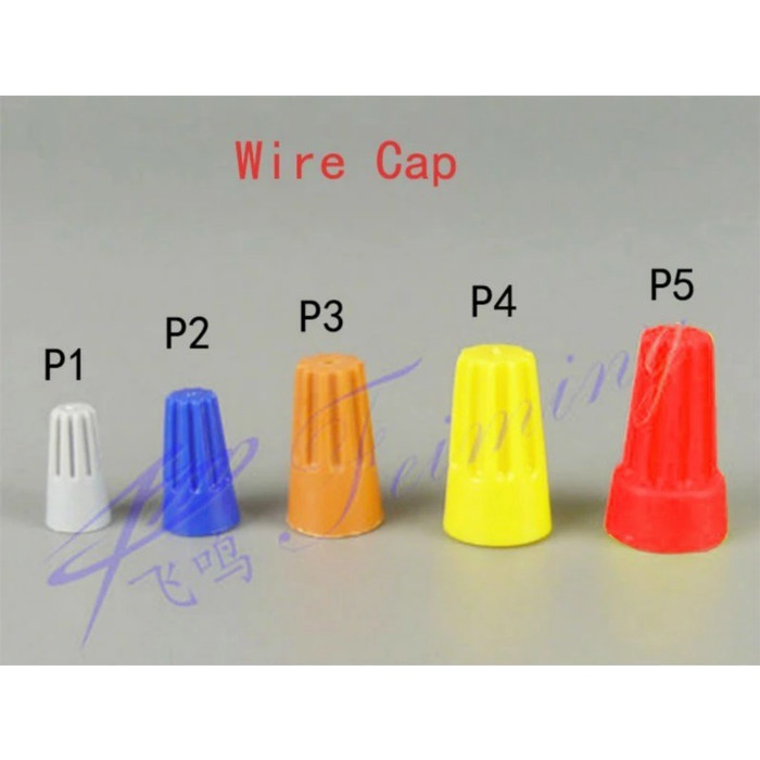 Per 100 Pcs Lasdop P3 Screw On Wire 2.5mm Orange Twist On Wire Bungkus