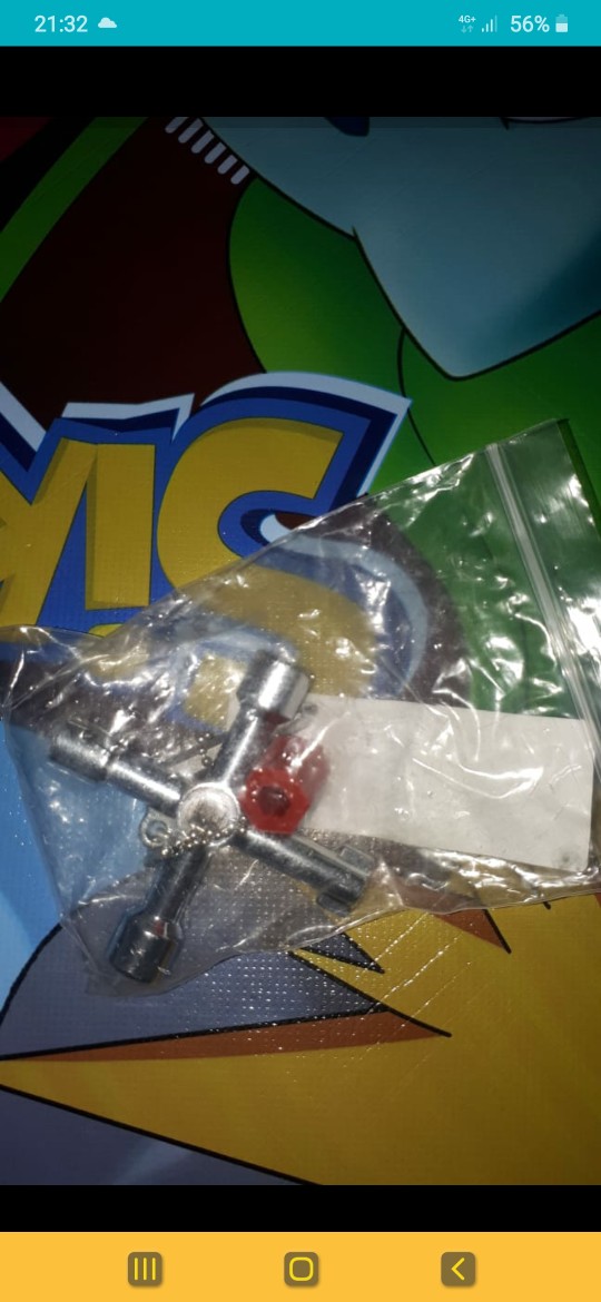 Kunci Palang 5 In 1 Universal Dengan Lubang Aneka Bentuk Untuk Kereta/kotak Panel Listrik/lift