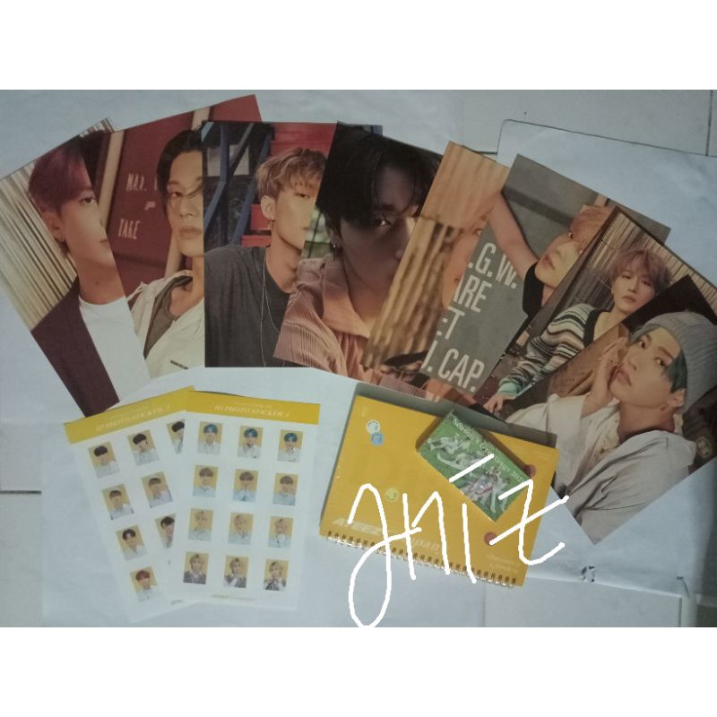 Season Greetings ATEEZ 2021 Diary, Set (Hongjoong Seonghwa Yunho Yeosang San Mingi Wooyoung Jongho)