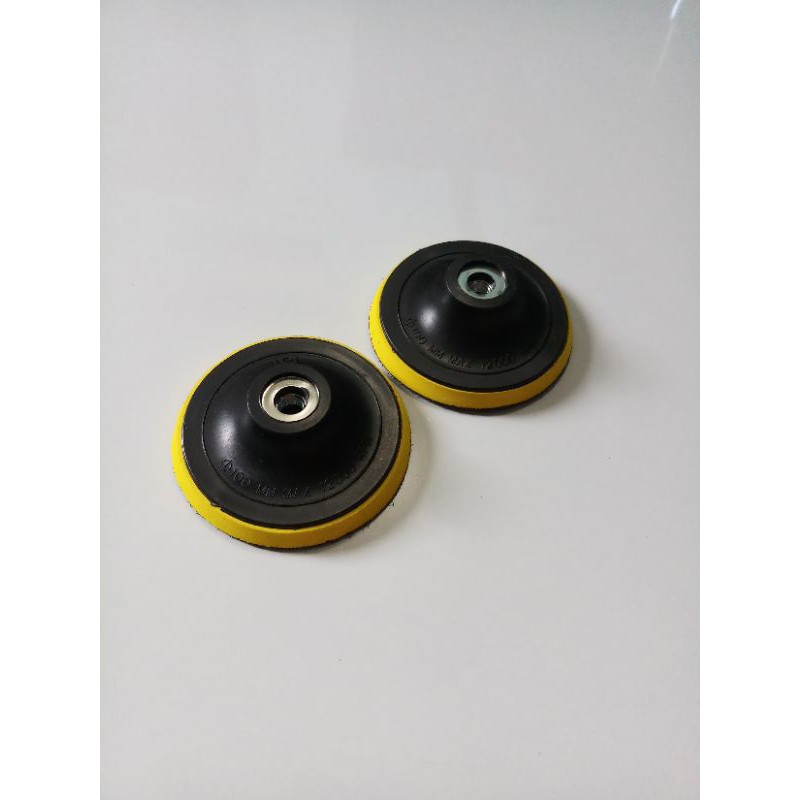 Tatakan Amplas Bulat 4&quot; (inch) / Pad amplas Bulat grinda