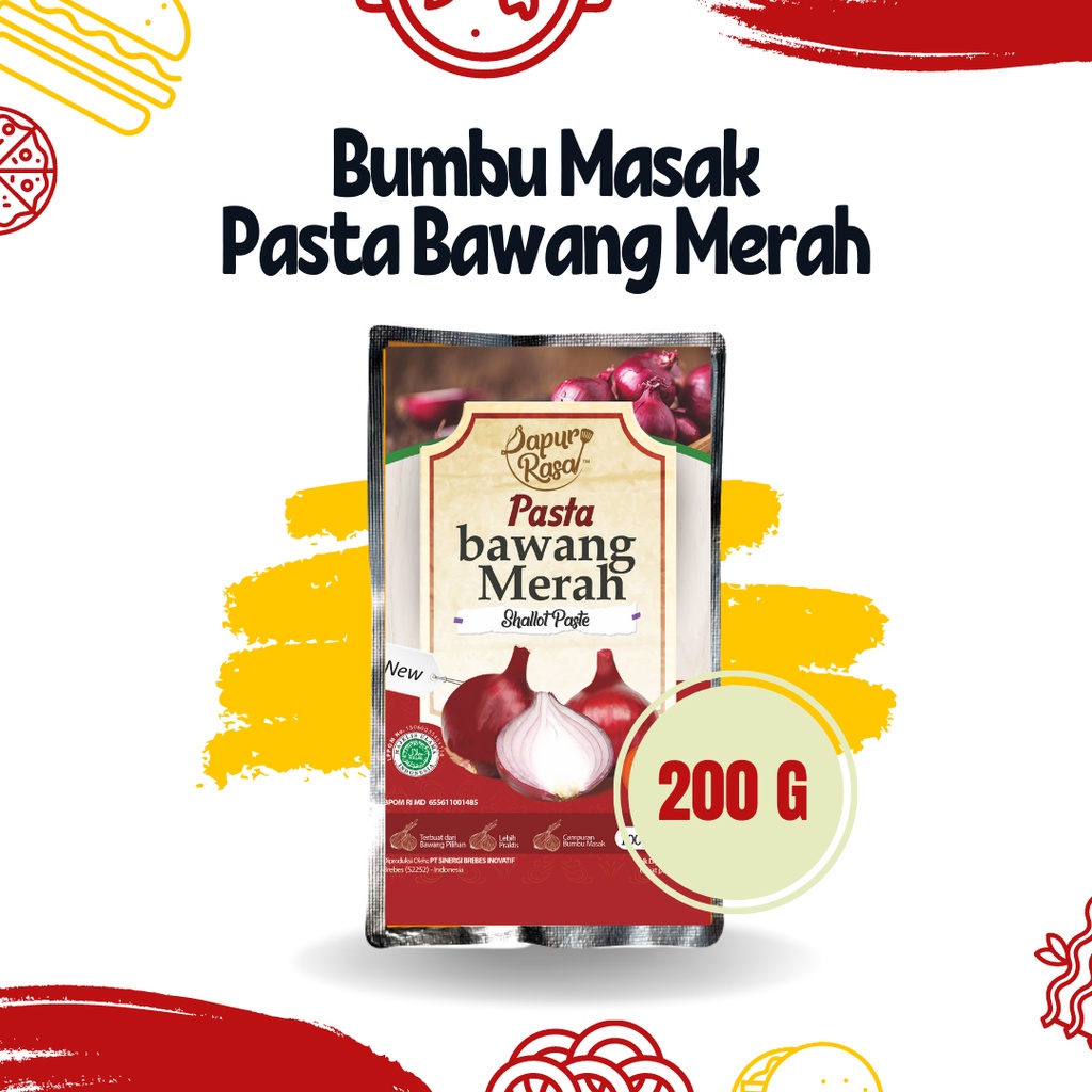 

Pasta Bawang Merah Dapur Rasa 200g - Bumbu Masak