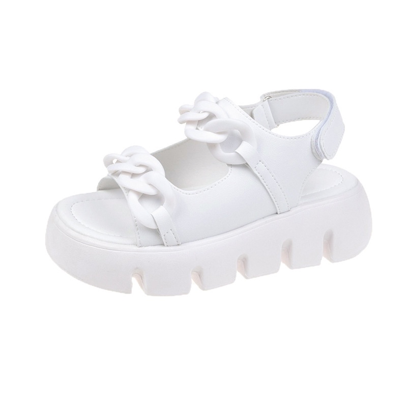 Favorite &quot;FREE BOX&quot; Sepatu Wanita Flat Trendy Sandal Gunung Velcro Anti Slip Import Premium Quality 9048