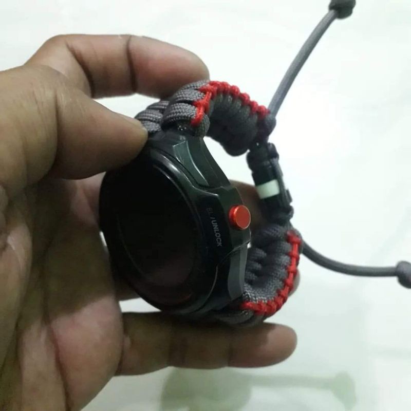 Tali Jam Tangan Kustom Paracord Without Buckle