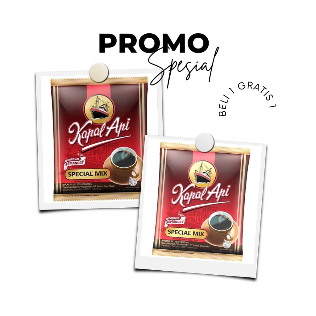 

BELI 1 GRATIS 1 Kapal Api Special Mix