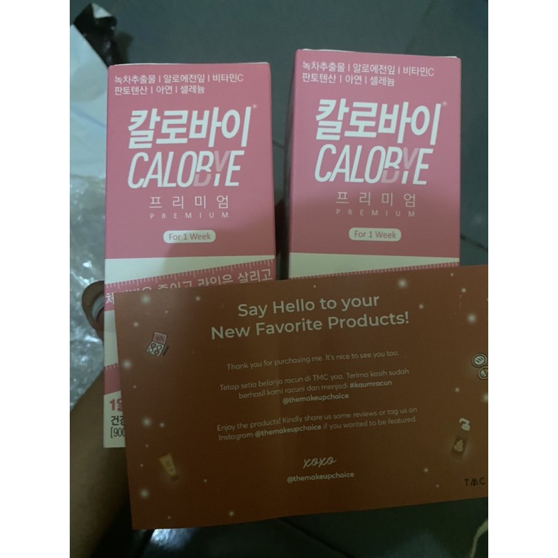 

Calobye 100% Original Korea