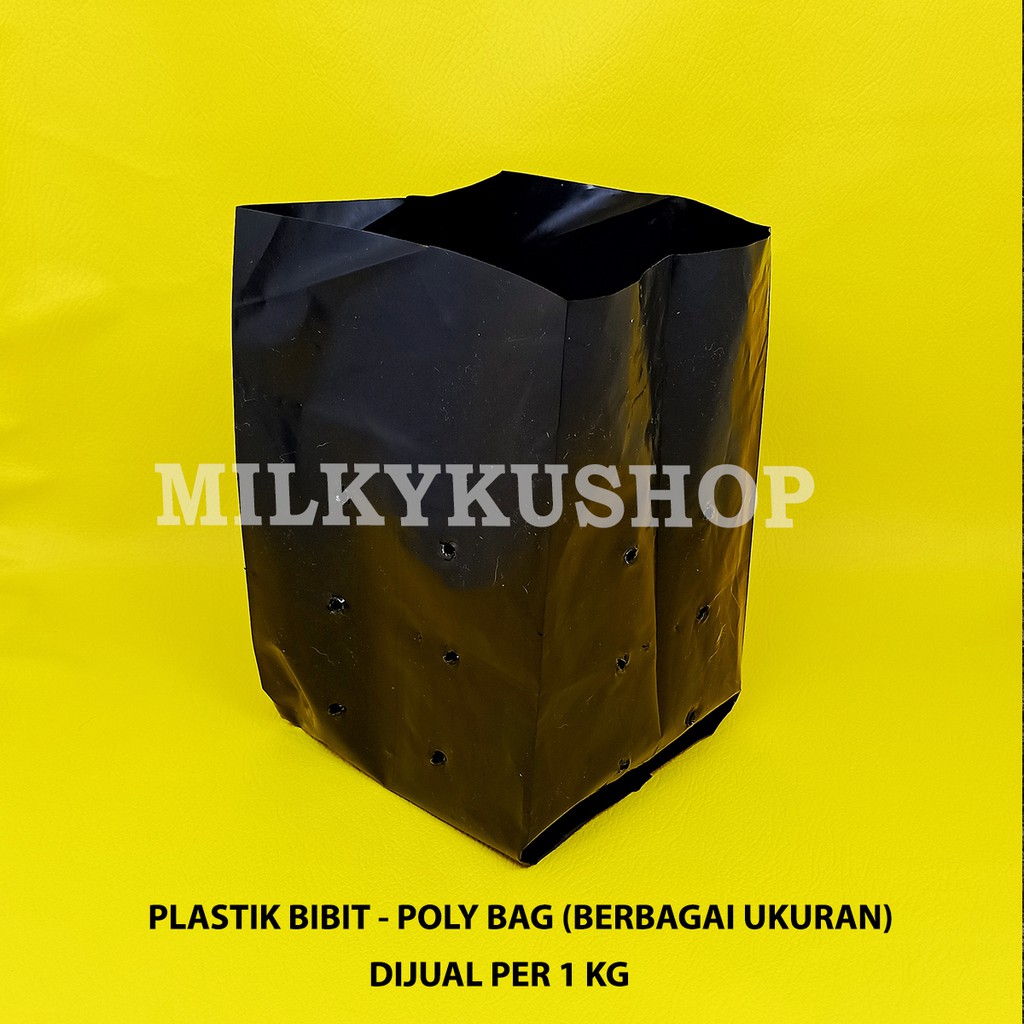 PLASTIK POLYBAG TANAMAN BERAT 1 KG UKURAN BESAR