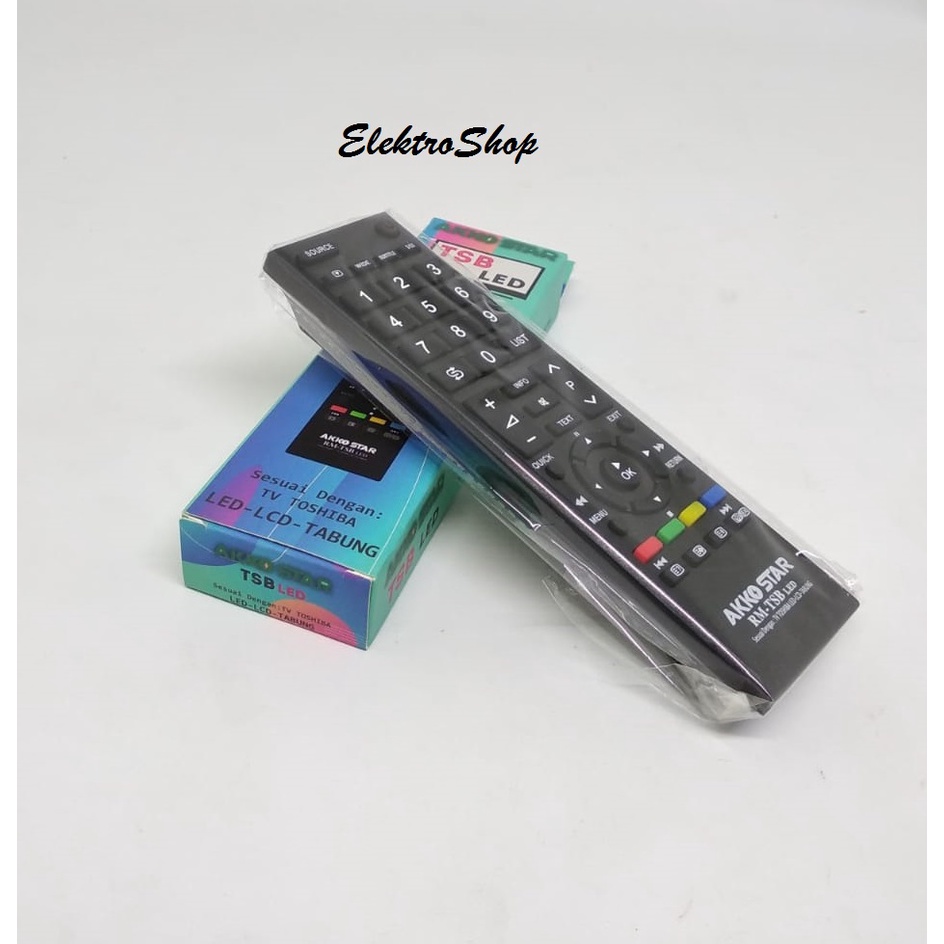 REMOTE TV AKKO STAR LED/LCD/TABUNG TOSHIBA