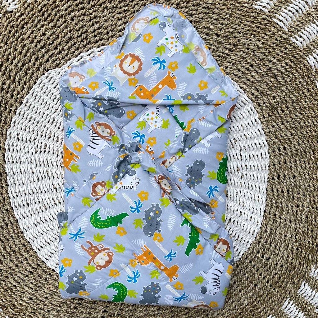 Selimut Bayi Badcover Bayi Selimut Bayi Baru Lahir Full Motif Asyam Baby