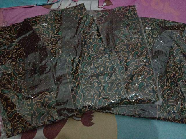 New Arrival Distro Batik Pria Bordir Sogan Hrb026 Batikaf Notoarto Batik Ipnu-ippnu Hem Batikalfa16