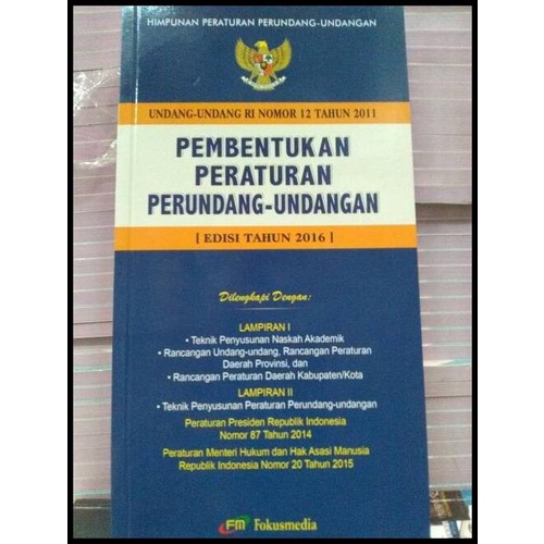 Uu Ri No 12 Tahun 2011 Ttg Pembentukan Peraturan Perundang-Undangan | Caramel