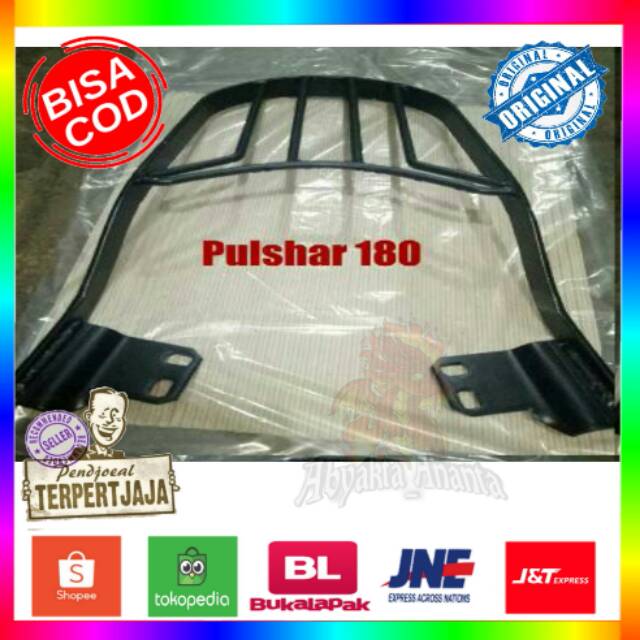 BRACKET BRIKET BRAKET BOX MOTOR BAJAJ PULSAR P180 UNTUK BOX MOTOR GIVI KAPPA SHAD PANNIER KMI TOP