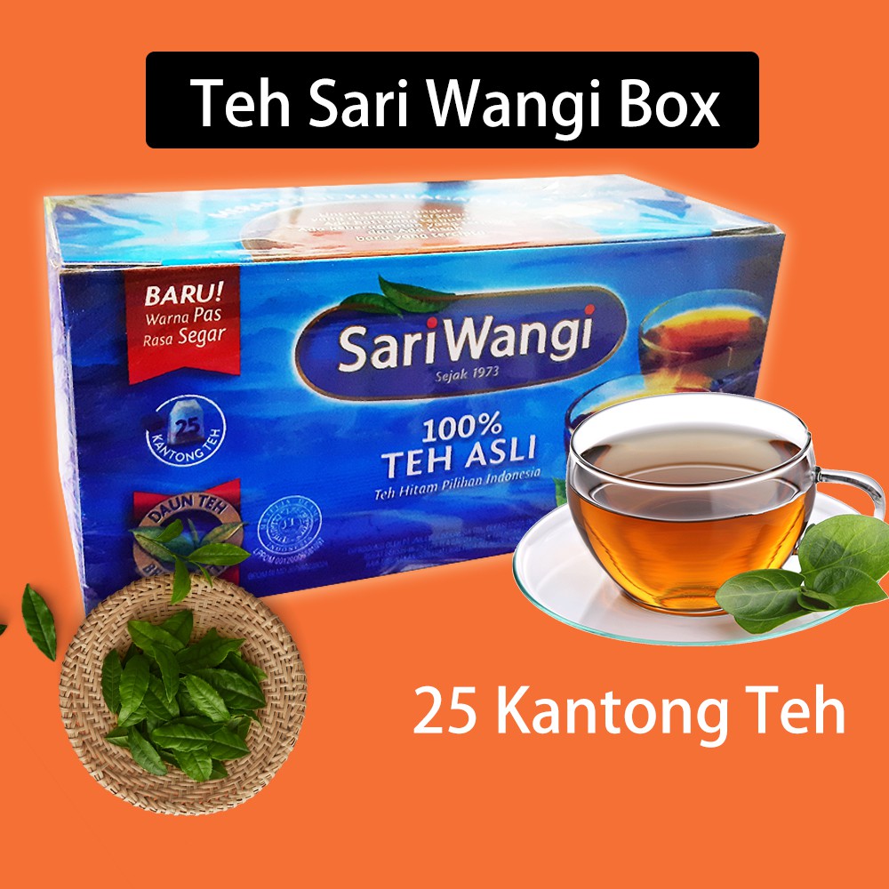 

Teh Celup Sari Wangi Kotak isi [25pcs] murah!