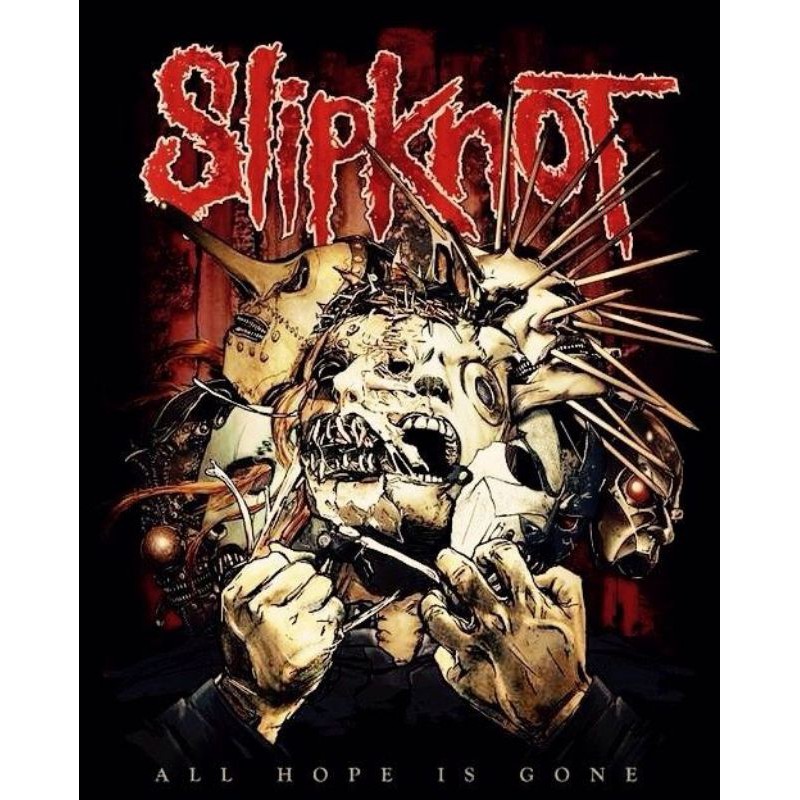 poster SLIPKNOT band musik punk black metal hiasan dinding pamflet riot