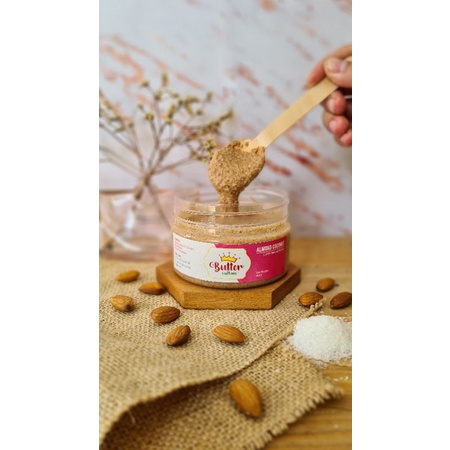 

Butter Sultan Almond Coconut Butter / Selai almond kelapa 220 g