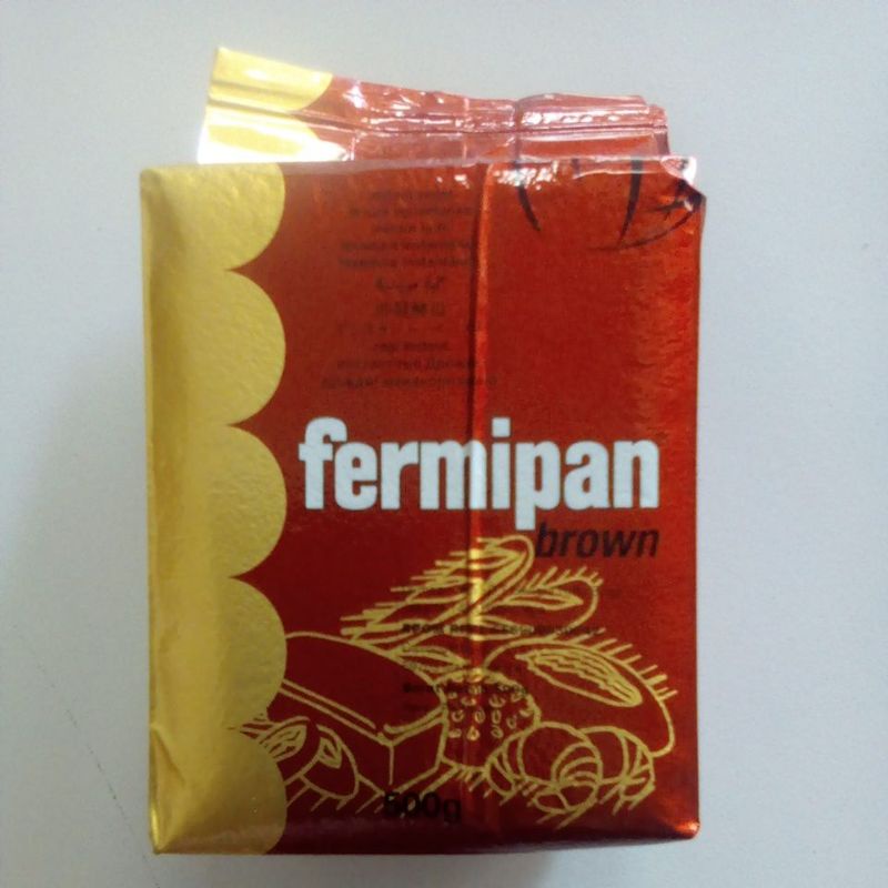 

fermipan Brown 500G + BONUS HADIAH SCRAF ROTI