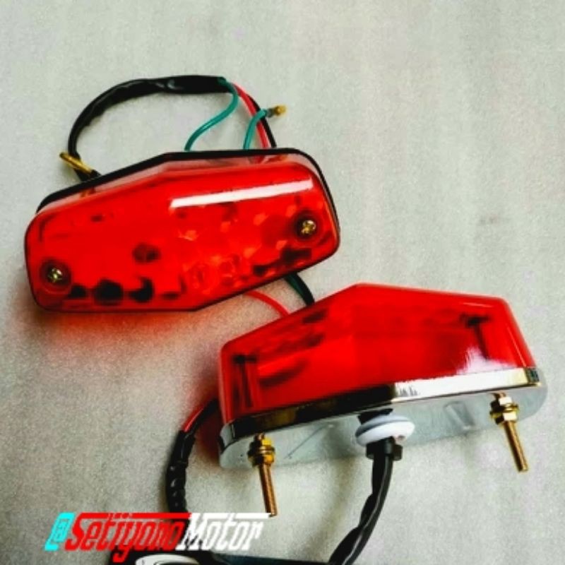 Lampu Belakang BSA LED impor Taiwan Stoplam bsa led import
