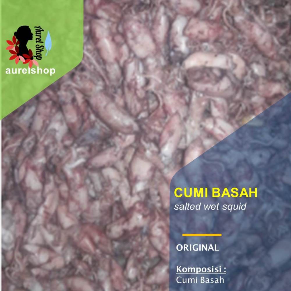 

250 gram Cumi Asin Basah