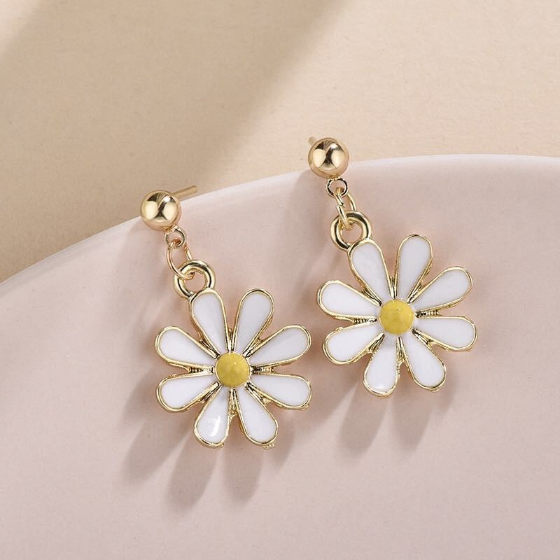 [ACKER] Anting Bunga Daisy Untuk Wanita